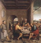The meal in Emmaus, Jacopo Bassano